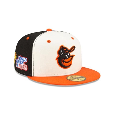 Baltimore Orioles Gorra | New Era MLB State Flower 59fifty Fitted Cap Mexico - Negros